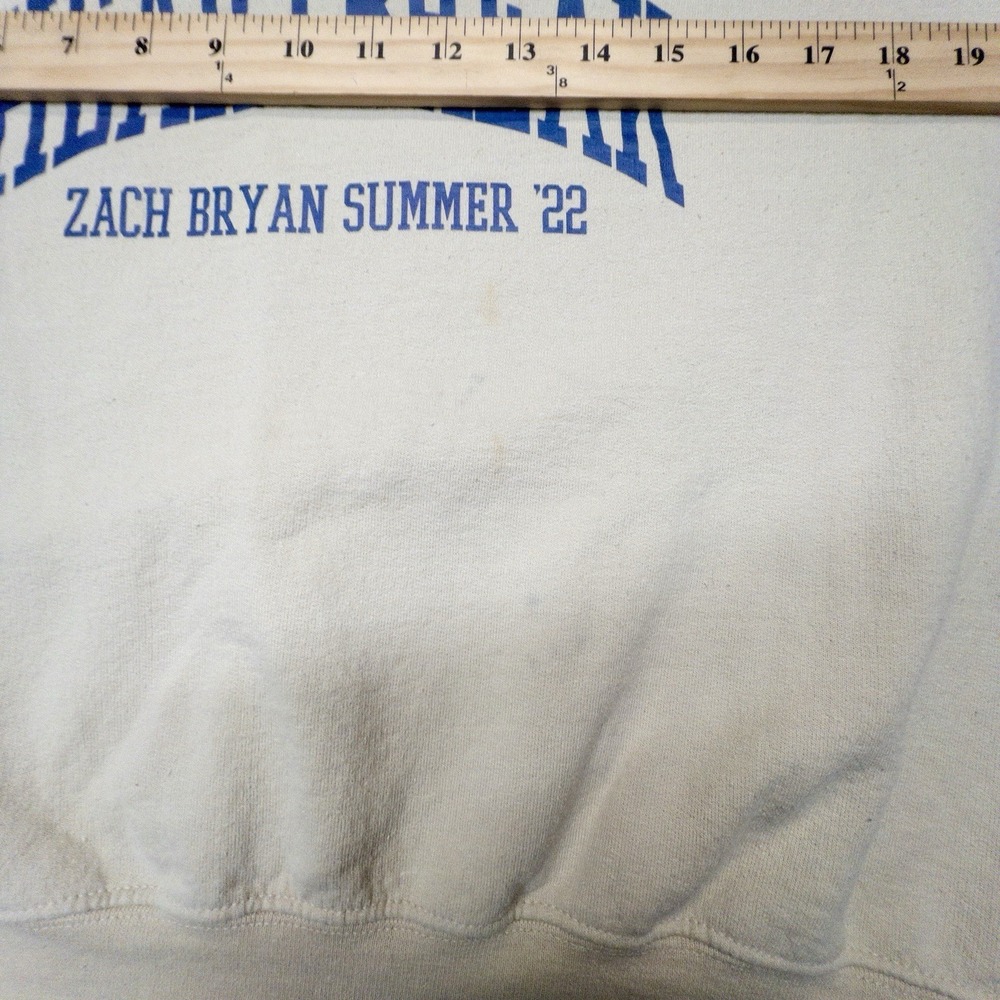 2022 Zach Bryan American Heartbreak Tour Sweatshirt Medium *read* - Picture 6 of 7